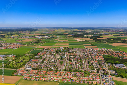 Bad Wörishofen aus der Luft, Luftbild photo