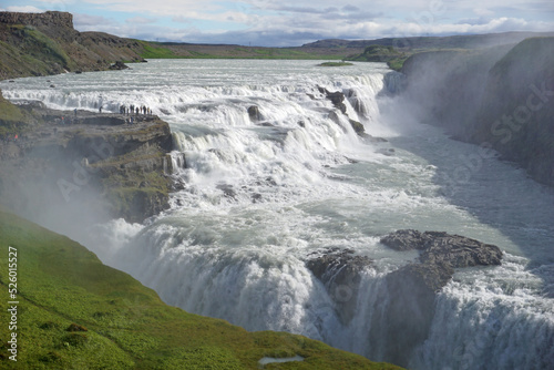 Gullfoss waterfall in Iceland