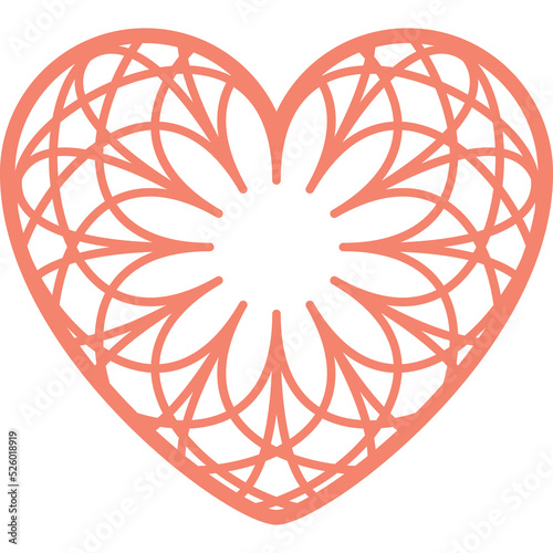 Ornamental Heart Symbol