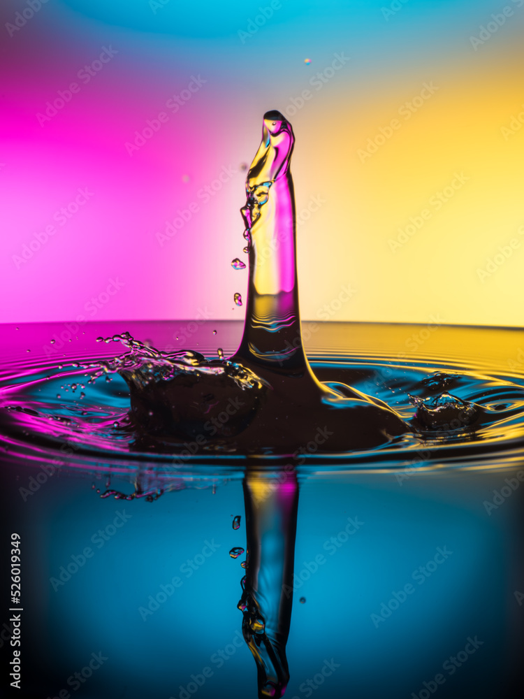 Glass Lady liquid art