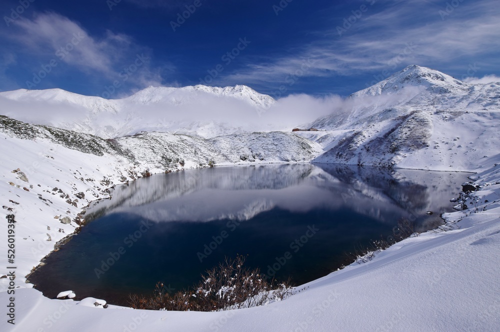 立山アルパイン　雪景色