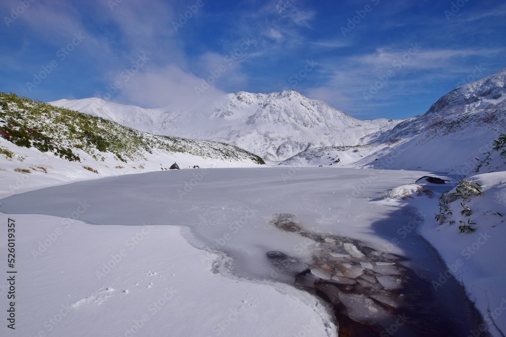 立山アルパイン　雪景色