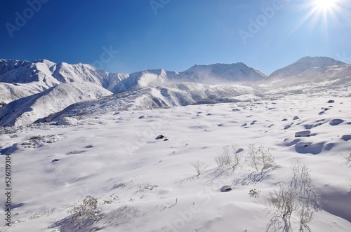 北アルプス・立山連峰　雪景色 © sada
