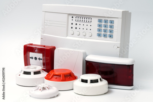Quadro su tela fire alarm security