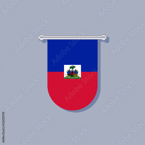 Free Download Illustration of Haiti flag Template - GFXLoad