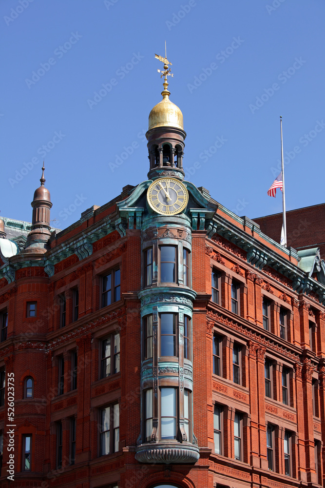Fototapeta premium Traditional building in Washington D.C., USA