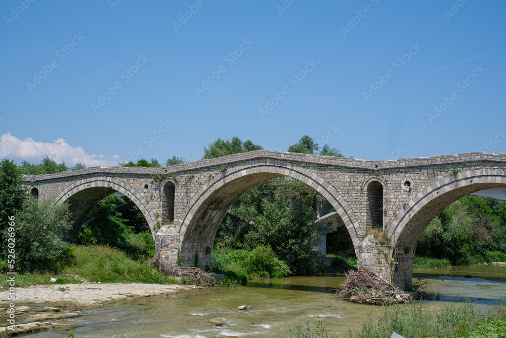 The tailors bridge near to Gjakova Kosovo. It is from the ottaman era.