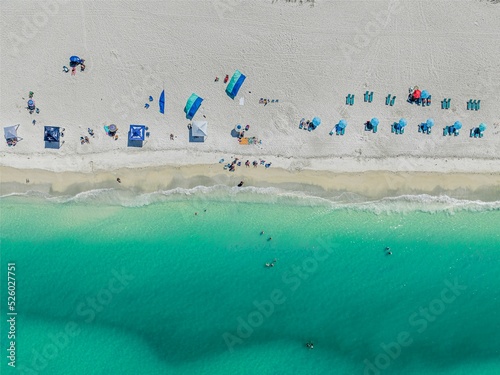 Aerial view of Holmes Beach on Anna Maria Island, Florida