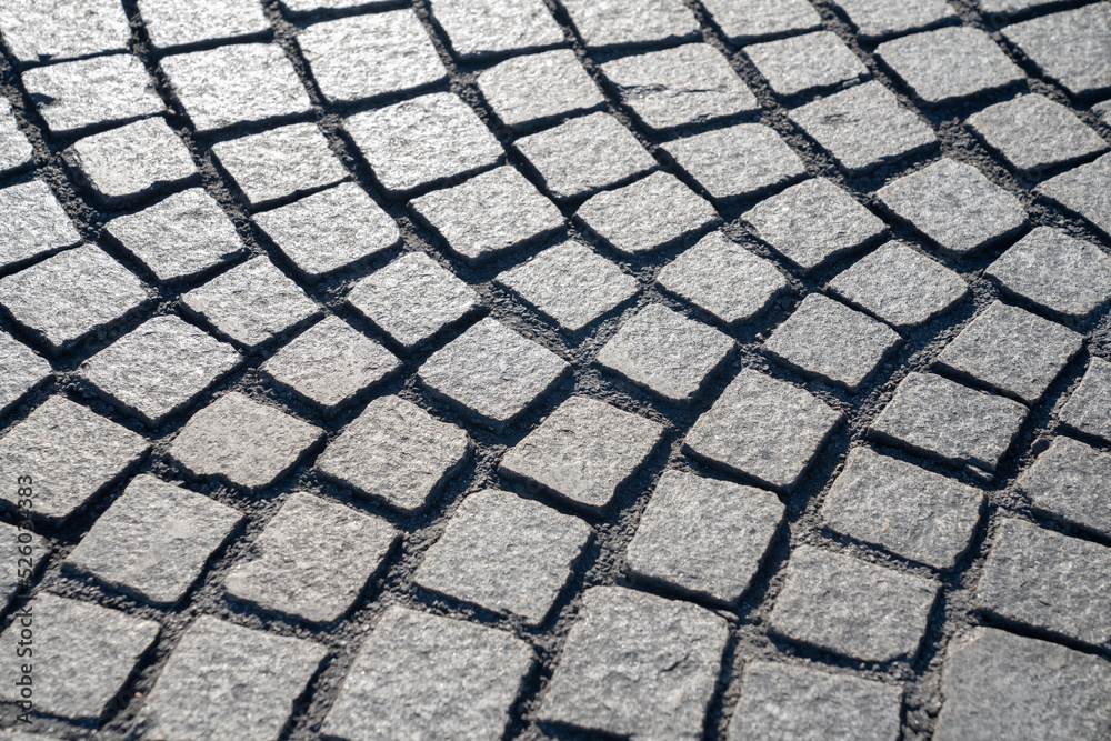 paved ground, in street paved ground, in street