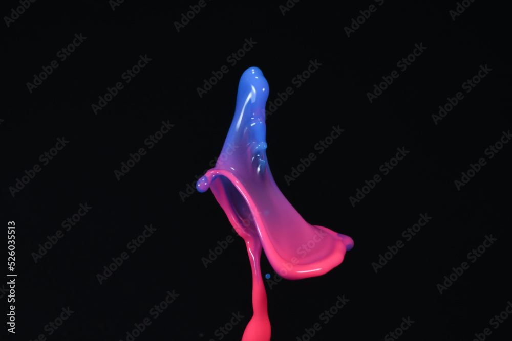 pressurized paint collision duck abstract art