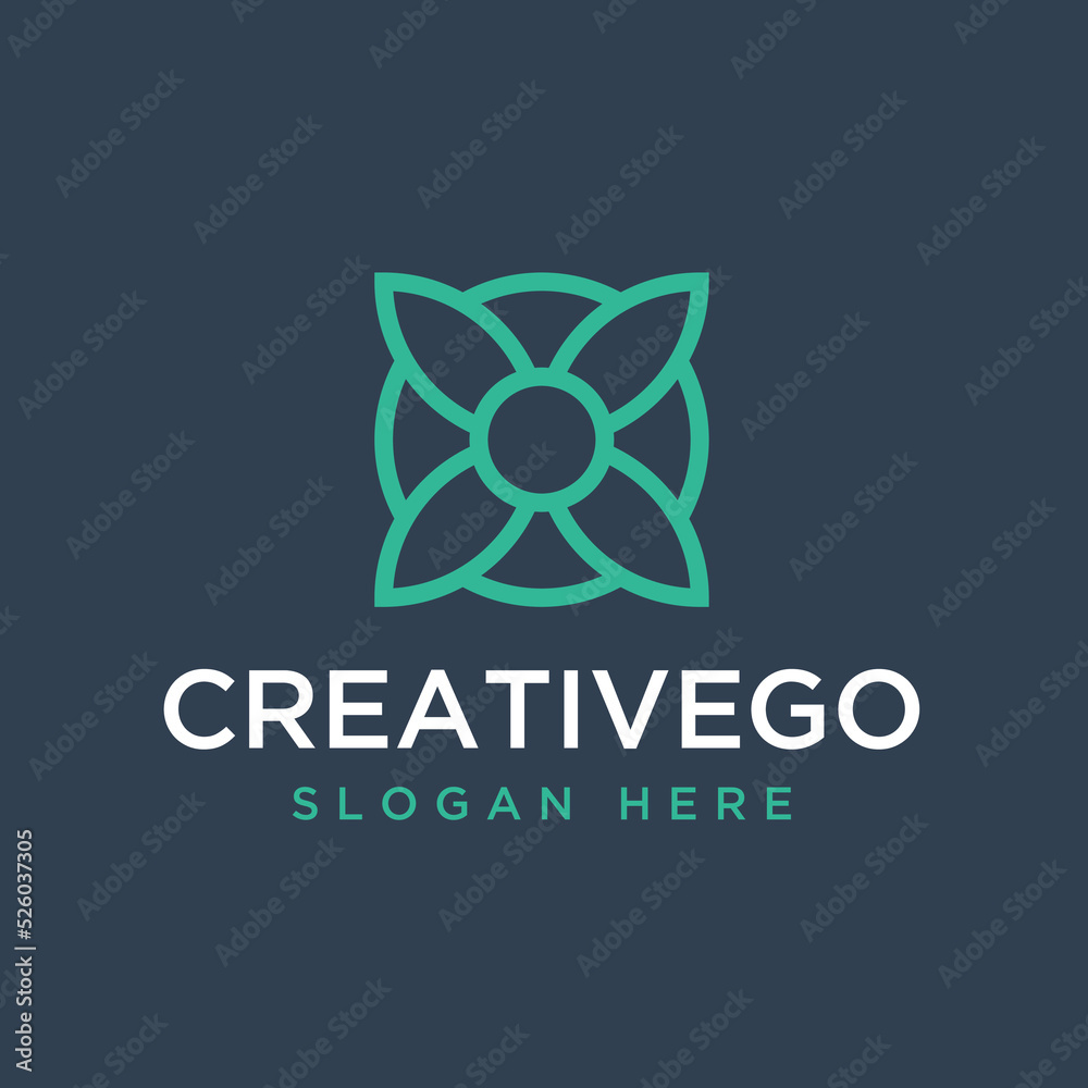 Vector graphic of abstract logo design template Vector graphic of abstract logo design template