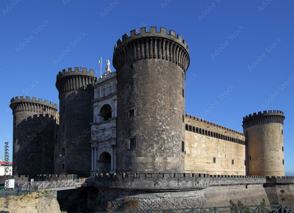 Maschio Angioino castle, Naples, Italy