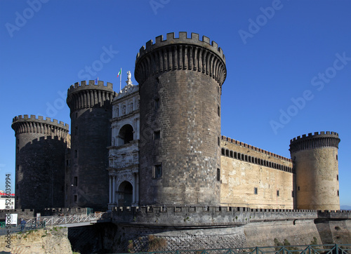 Maschio Angioino castle, Naples, Italy photo