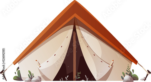 Camping Tent illustration