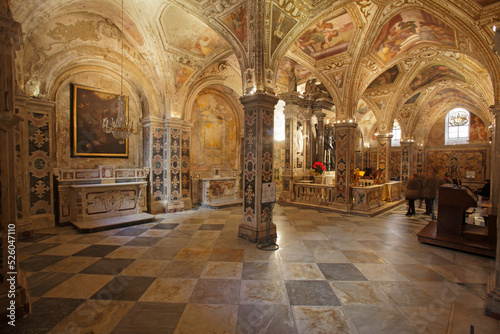 The Crypt of St. Andrew at Amalfi Cathedral, Amalfi, Italy