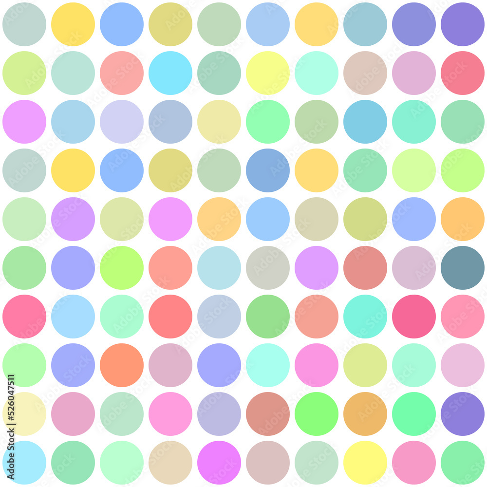 Many unique pastel circle backgrounds. Many unique pastel circle backgrounds.