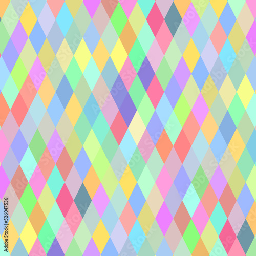 Background with a square pattern in pastel tones.