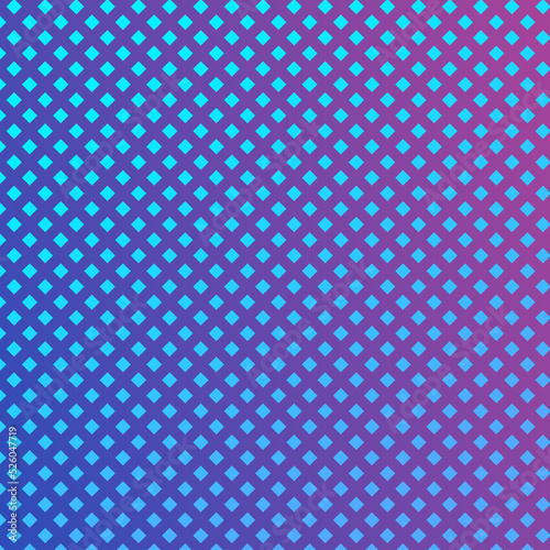 neon light purple blue small square background