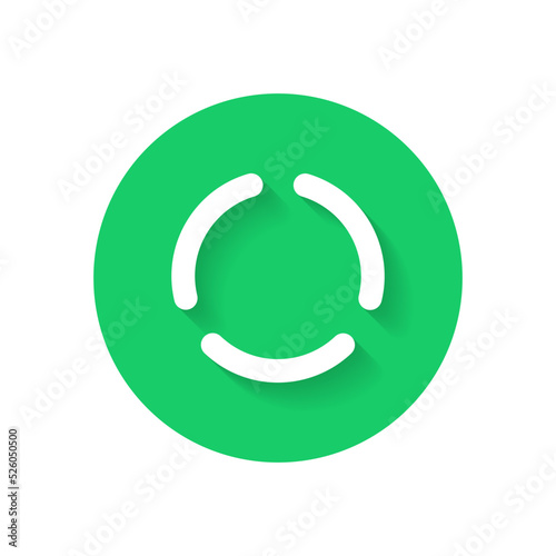 Social media story, stories icon vector in flat style