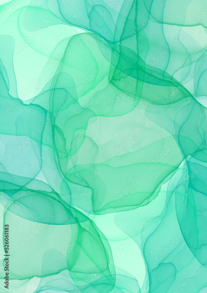 green alcohol ink Abstract texture beautiful background green alcohol ink Abstract texture beautiful background