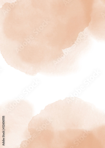 Brown beige colorful texture abstract watercolor background