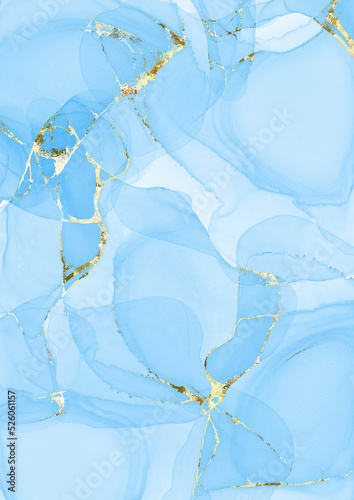 light blue alcohol ink background