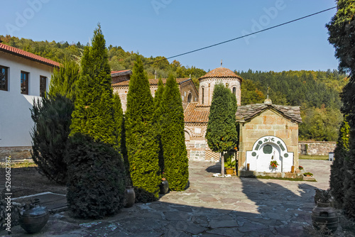 Medieval Lopushna Monastery of Saint John the Forerunner, Bulgaria photo