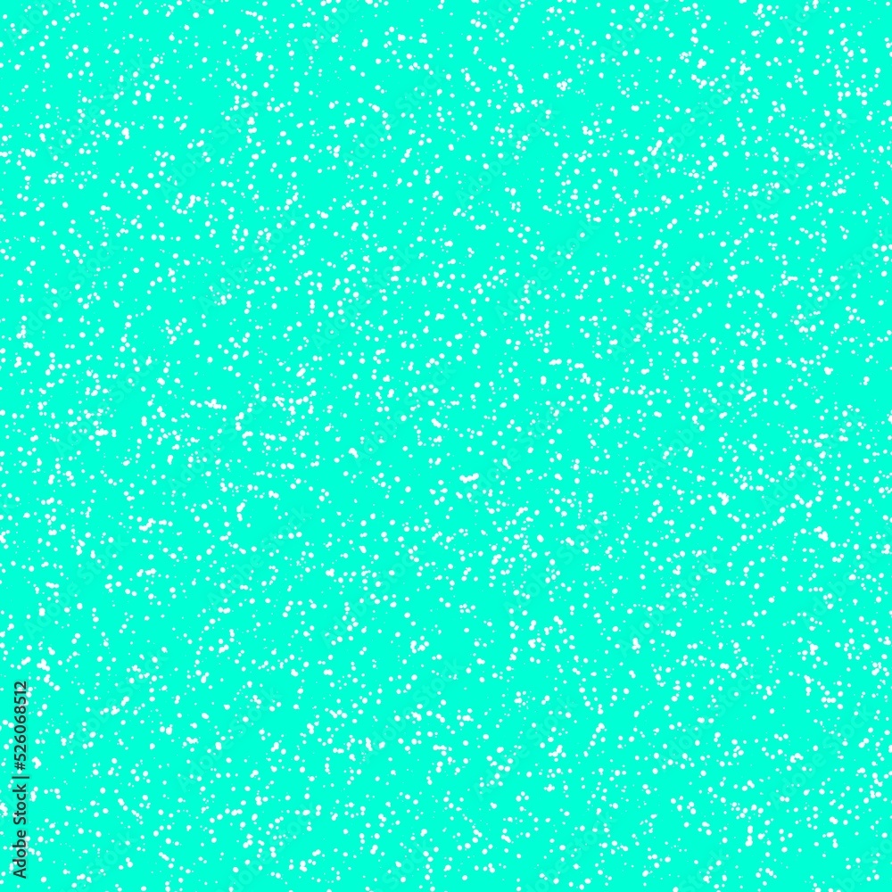 White speckled paper on a cyan surface