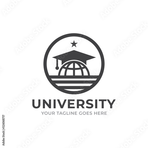 University logo design vector template.