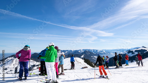 group of skiers