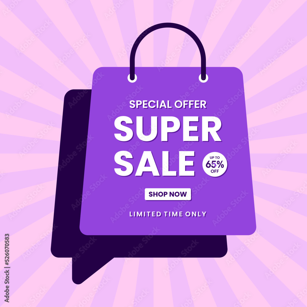 Super Sale Special Offer template design up to 65 percent off Super Sale Special Offer template design up to 65 percent off