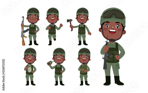 People Set - Profession - Army 