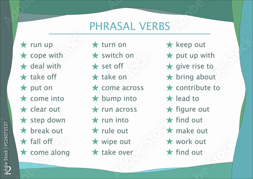 phrasal verbs