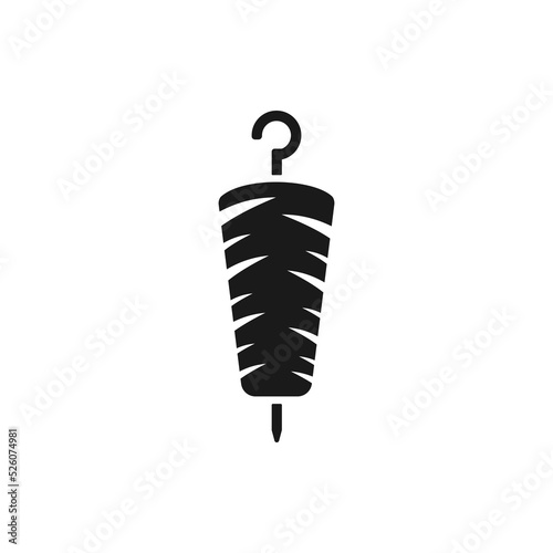 Doner Icon Or Doner Kebab Icon For Doner Kebab Image Illustration