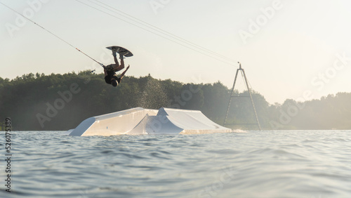 Wakeboard at 5am morning