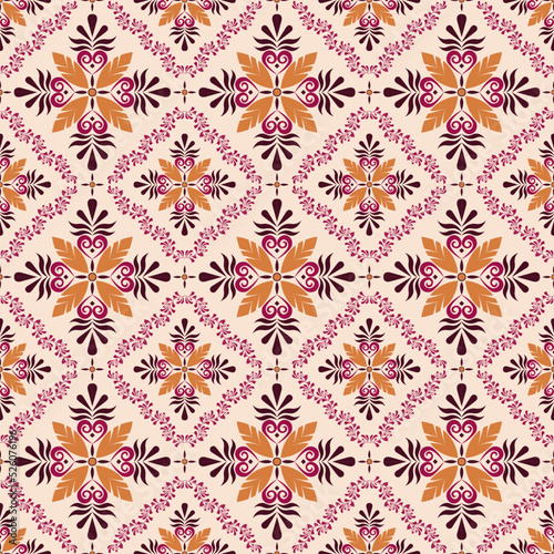 Geometric patterns, floral patterns, patterns in all directions, vector file.