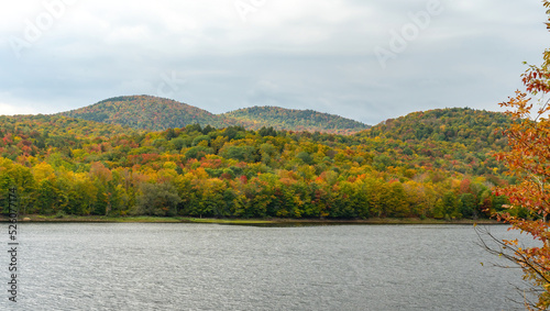 Hills in Vermont in the Fall