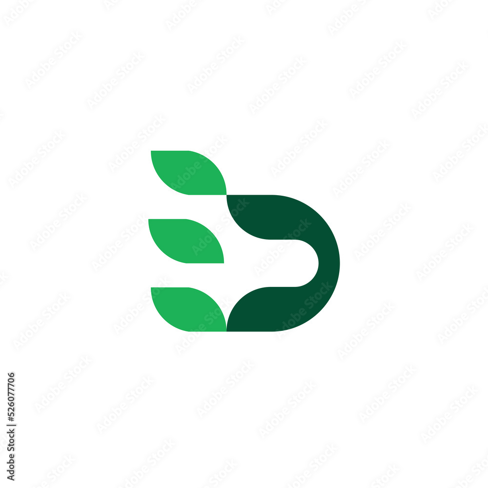 ED green logo design template elements ED green logo design template elements