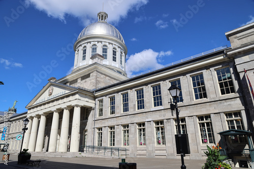 Front view of Bonsecours market, Canada photo