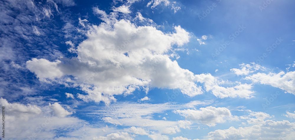 Blue sky and Cloud background