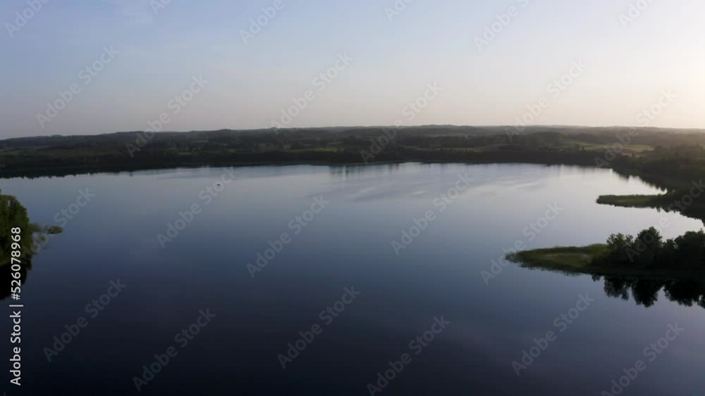 evening lake evening lake