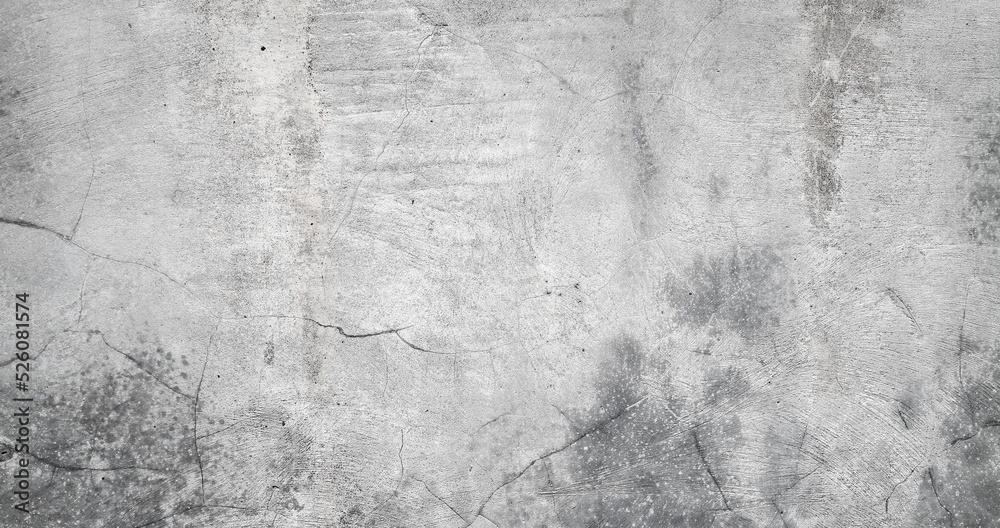 Gray concrete wall for background. white and gray abstract texture