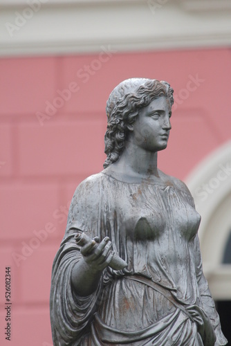 Estátua no Teatro de Manaus