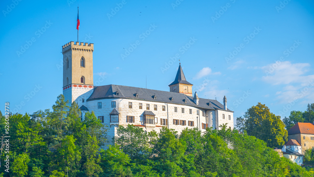 Rozmberk - romantic castle in South Bohemia