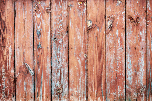 Wooden boards background. Old brown rustic dark grunge wooden timber wall texture.