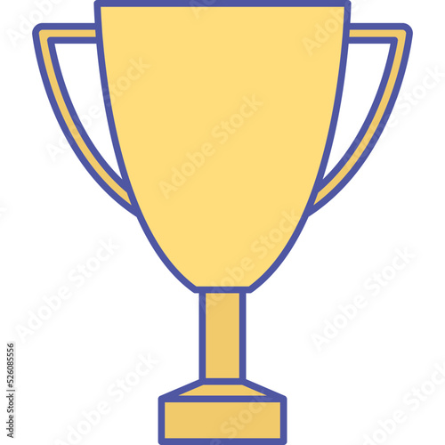 Trophy Isolated Vector icon which can easily modify or edit

