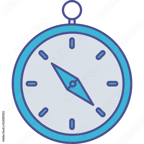 Compass Isolated Vector icon which can easily modify or edit

