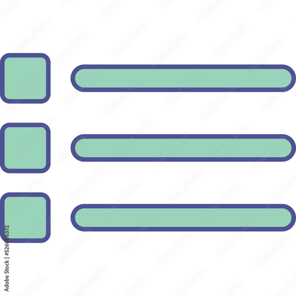 List Isolated Vector icon which can easily modify or edit
List Isolated Vector icon which can easily modify or edit