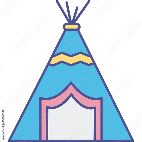 Camping Isolated Vector icon which can easily modify or edit

