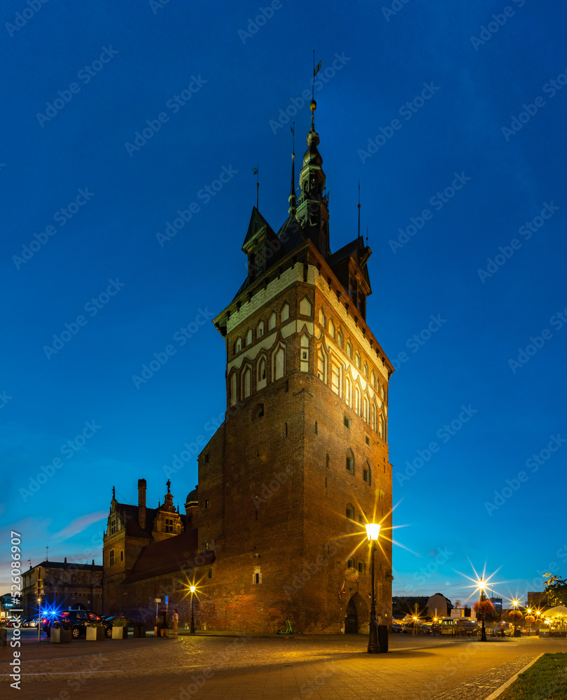 Obraz premium Prison Tower at Sunset